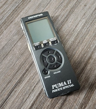 OLYMPUS PUMA 2 II DIGITAL VOICE RECORDER DICTAPHONE MACHINE DICTATION USB