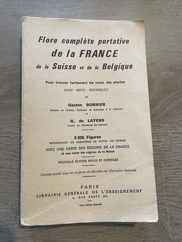 Flore complète portative - , de
