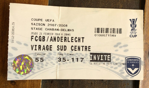Ticket bordeaux v - ticket, ))