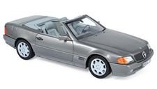 MB Mercedes Benz 500 SL - 1989 - greymetallic - Norev 1:18