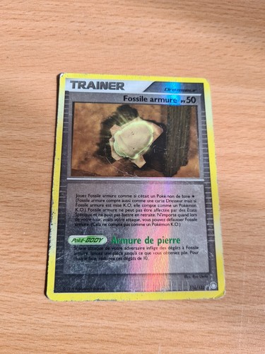 Carte pokémon trainer fossile - carte,