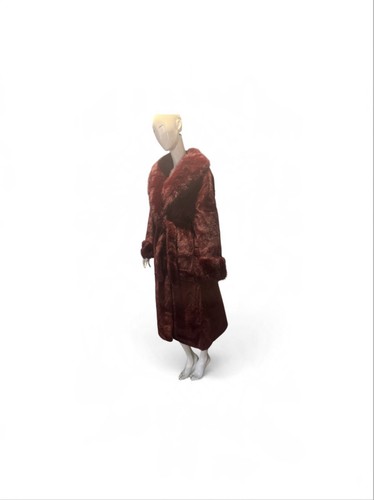 Manteau effet fourrure