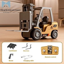 Chariot Élévateur RC Alliage 1/64 Jouet Modèle Collection Véhicule Ingénierie