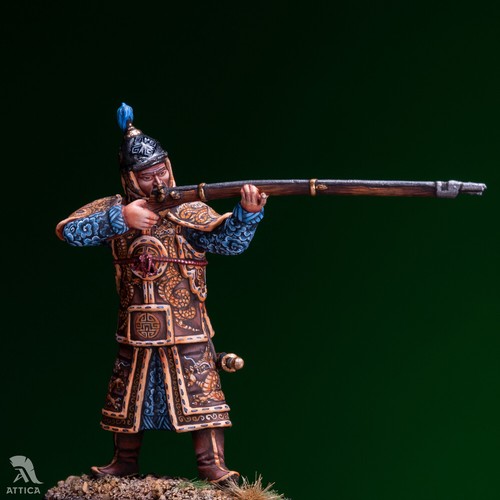 Guerrier chinois avec - , un