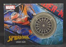 Zenka Spider Man 60th Amazing Years Anniversary Coin Card 47/98 SPM01-SL05 Foil