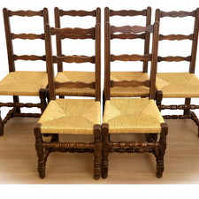 Série de 6 chaises Vintage