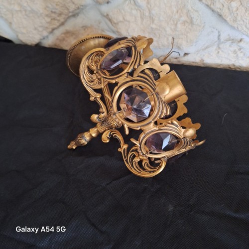 Applique bronze couronne - applique,