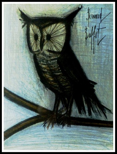 Bernard buffet le - buffet, hibou