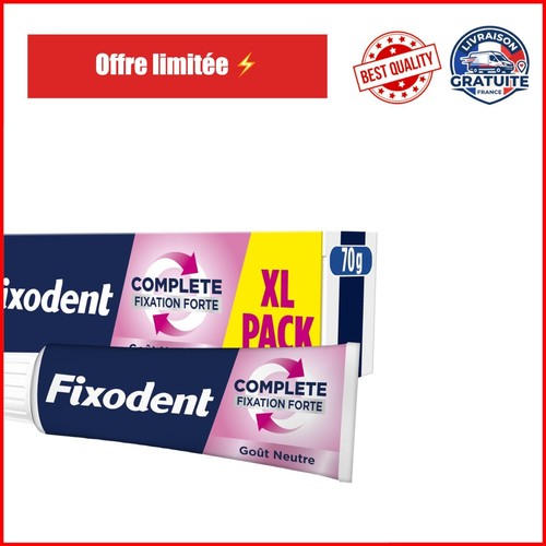 Fixodent crème adhésive pour - fixodent,