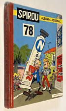 Reliure Recueil Album du journal SPIROU N° 78 -  1960 - Ruban Adhésif sur dos.