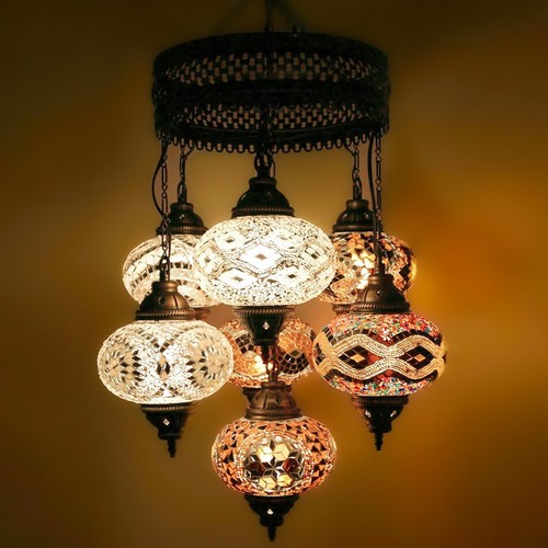 Lampe pendante marocaine - pendante,