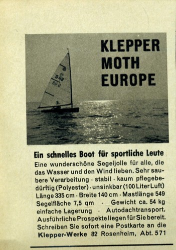 Klepper werke rosenheim - klepper,