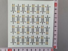 ANTIQUE/OLD DECALS 1/43 5 POINT GREY SAFETY HARNESSES - CARPENA DCC26