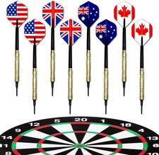 Lot de 12 fléchettes avec