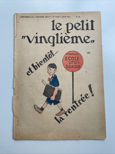 Petit vingtième et - le,