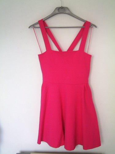 Robe zara fuschia - robe,