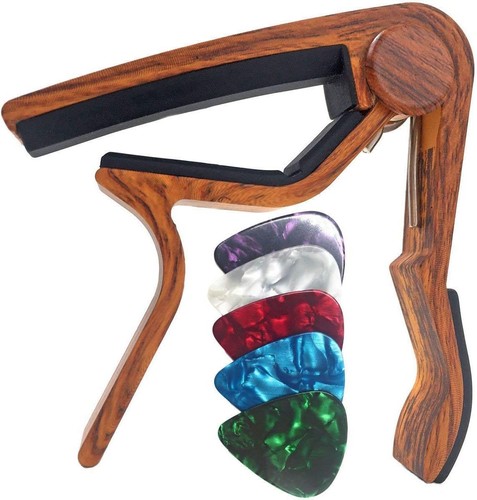 Wingo capodastre guitare bois - capodastre,