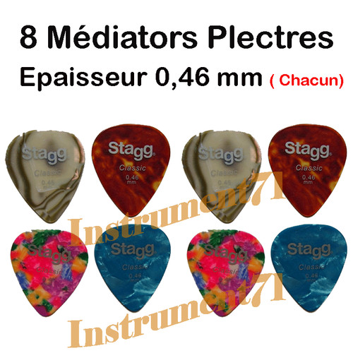 Mediators plectre pour - 8,