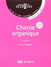 Chimie organique - Rabasso, Nicolas