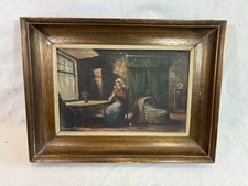 ANCIENNE PEINTURE A L HUILE SUR TOILE SIGNÉE ?