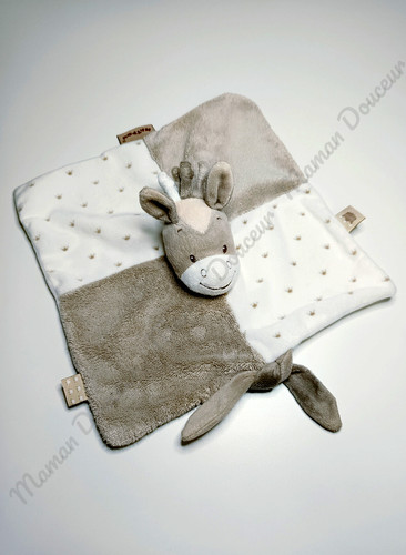 Doudou plat carré - plat, max