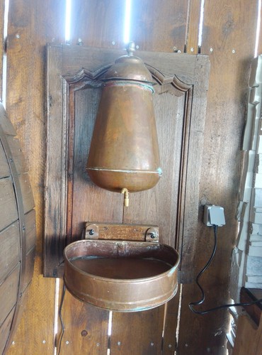 Lave main cuivre très - en, en