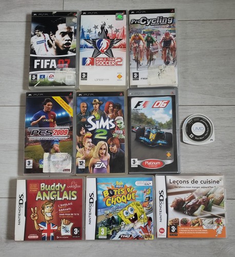Lot jeux playstation psp - jeux,