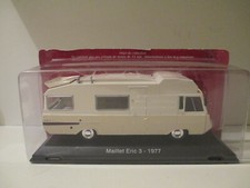 CAMPING CAR MOTORHOME PEUGEOT MAILLET ERIC 3 de 1977 au 1/43 NEUF BLISTER