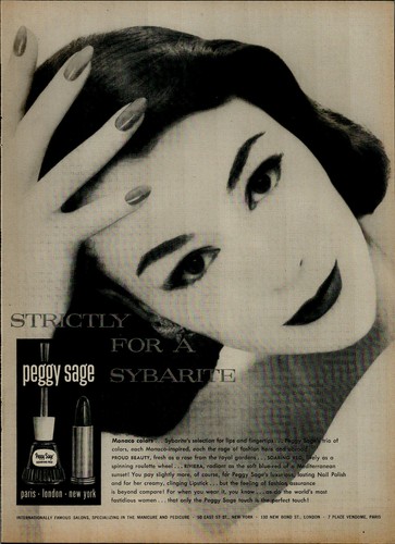 1956 peggy sage - 1956, nail