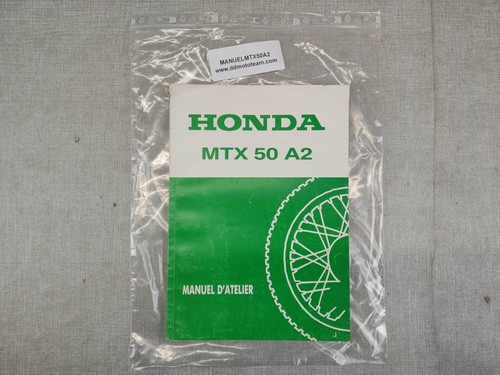 Manuel atelier honda mtx - manuel,