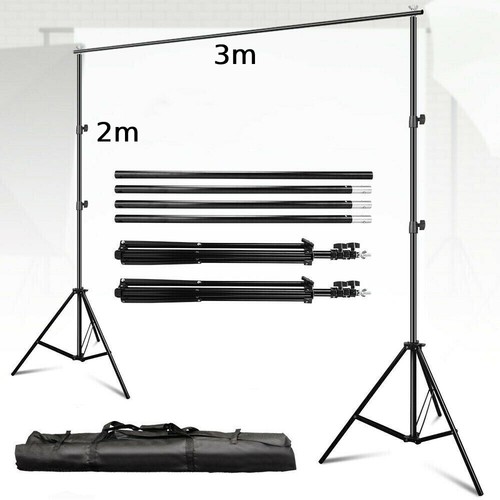 Support de fond avec - 3m,