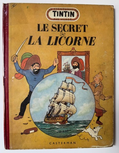 Herge tintin secret licorne - tintin,