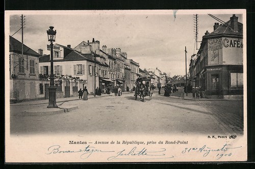Cpa mantes avenue la - cpa,