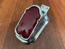 Harley Davidson, Chopper, Bobber Chrome Tombstone Brake Light Housing