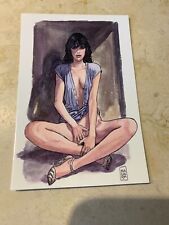 CARTE POSTALE 15X10 MILO MANARA PIN UP 