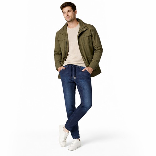 Jeans homme jogger denim - jeans,