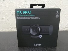 Logitech MX Brio 4K Ultra HD Collaboration and Streaming Webcam
