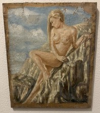 Tableau Peinture Huile Sur