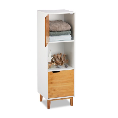 Etagère sur pieds blanche