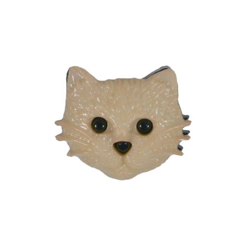 Bouton tête chat - de, à