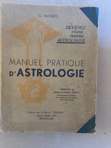 Antares manuel astrologie - antares.,