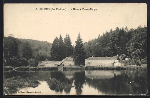 Cpa darney hutte - cpa,