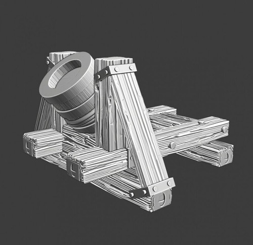 Mortar bombard artillery - mortar, &