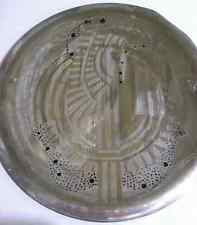 PLAQUE PLAQUE EGYPTIENNE VINTAGE ART MURAL DÉCO SUSPENSION CUIVRE & LAITON GR...