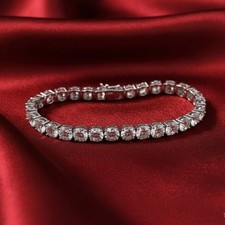 Bracelet tennis en argent 925