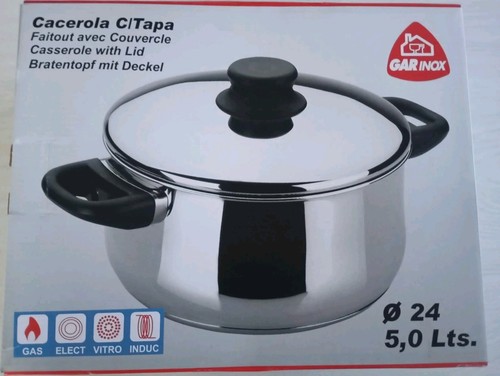 Faitout inox cm - inox, 24