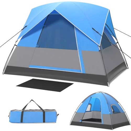 Tente camping familial avec - camping,