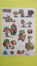 Board of 11 stickers stickers 2008 BD KID PADDLE Magazine 21 cm / 15 cm