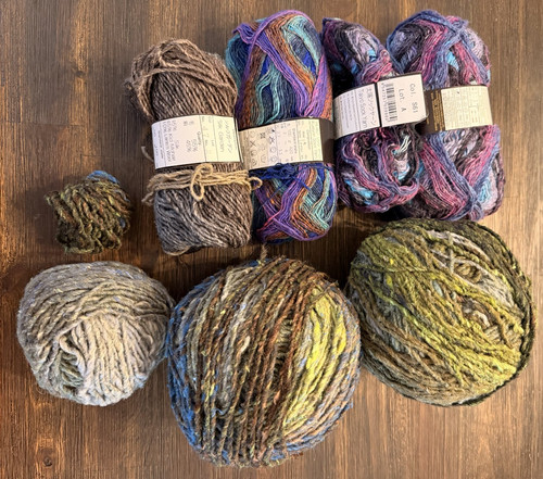 Lot noro yarn includes - lot, of