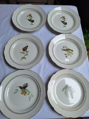 Anciennes assiettes en - 6,